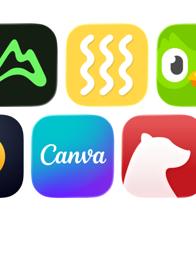 Una selección de apps del App Store de Apple.