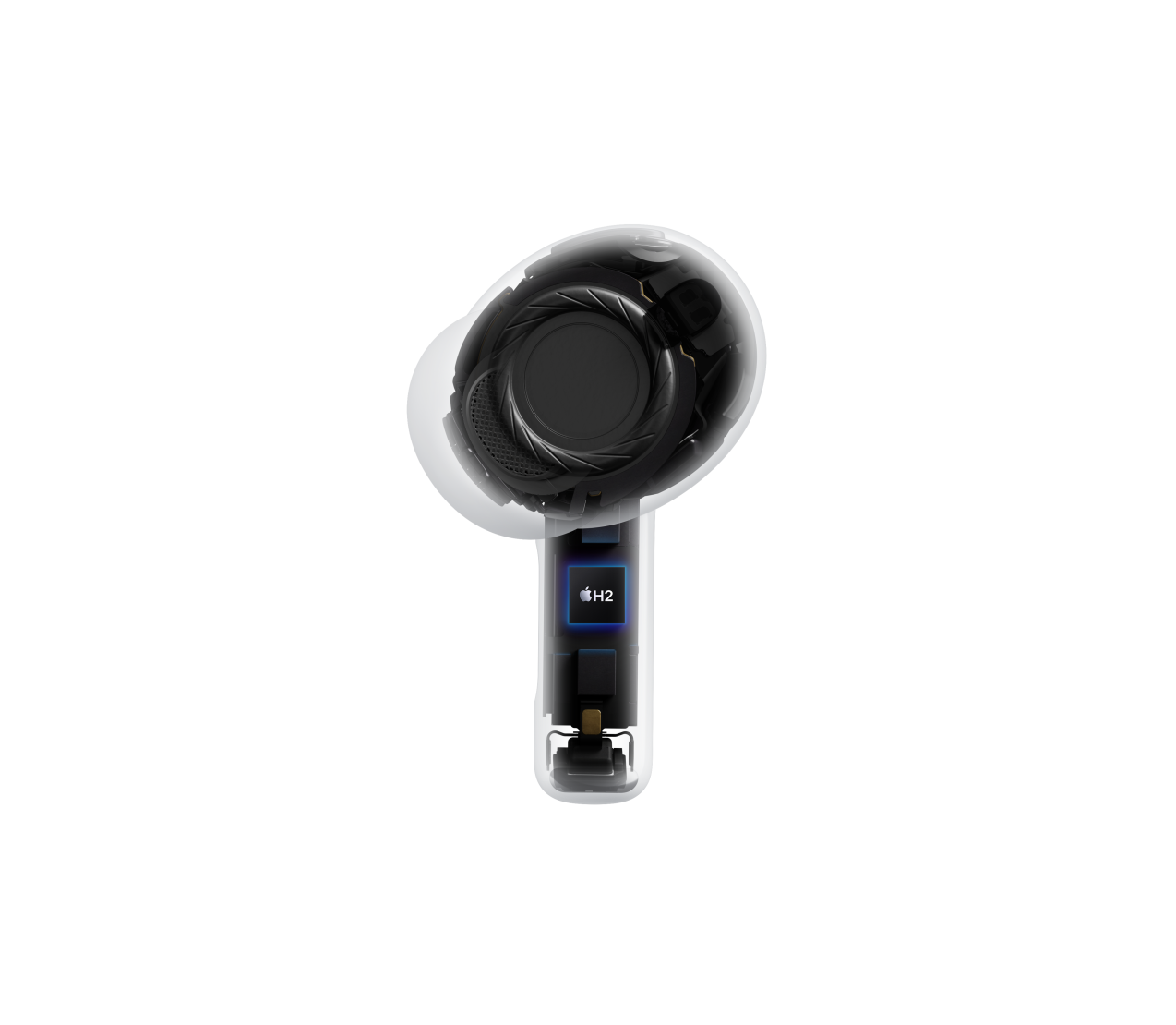 AirPods Pro 3, căști wireless, transparente, arhitectură internă